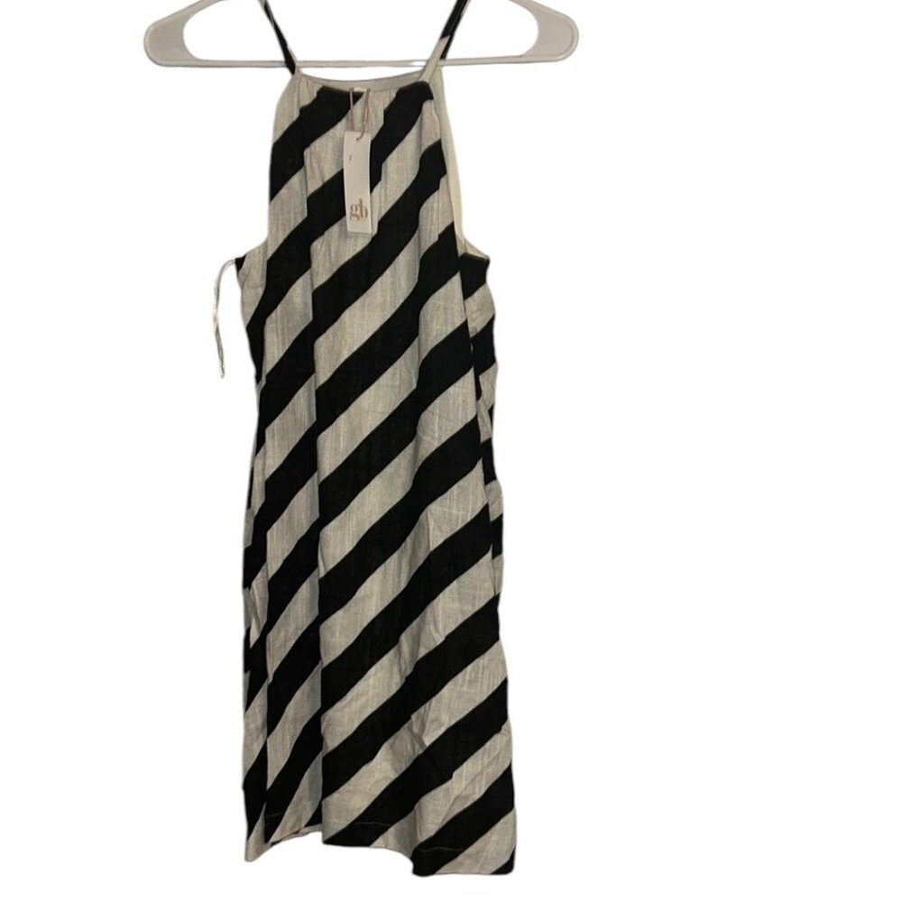 GB GIRL NICE GIRL DRESS SIZE XL COLOR BLACK& WHITE NEW WITH TAG